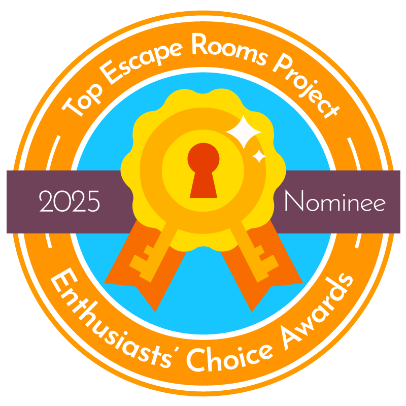 TERPECA Top Escape Room Nominee Badge