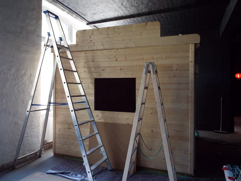 Alien Grill under construction 2018