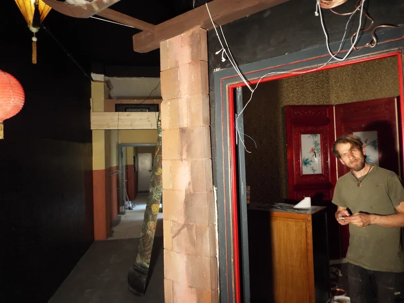 Jackpot interior under construction 2017