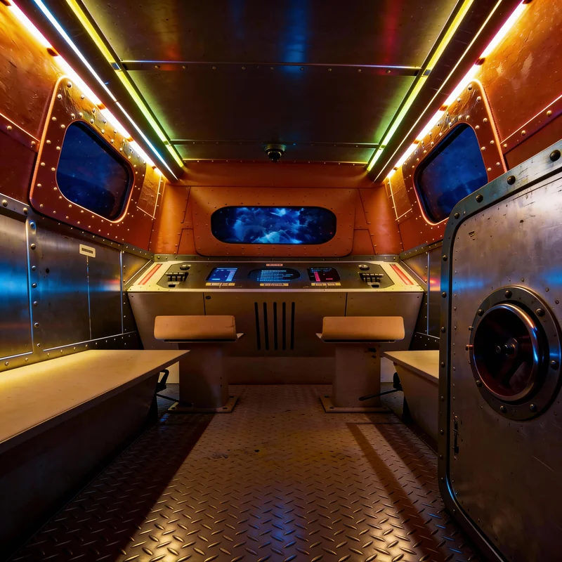 The finished bulkhead to the submarine - Titanik 2.0