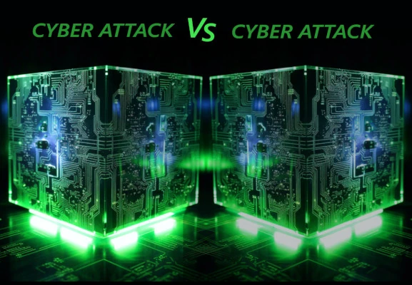cyber attack versus